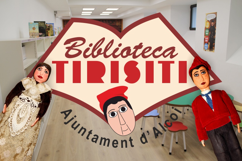 La nueva biblioteca infantil de Alcoi, repleta de actividad.
