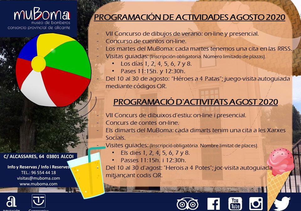 Especial agosto en el MuBoma