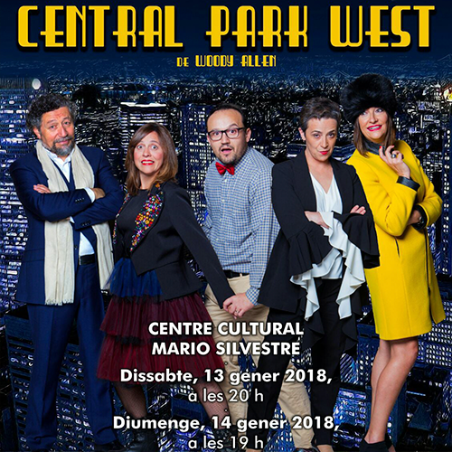 CENTRAL PARK WEST de Woody Allen // Sesión 14/01/18 //