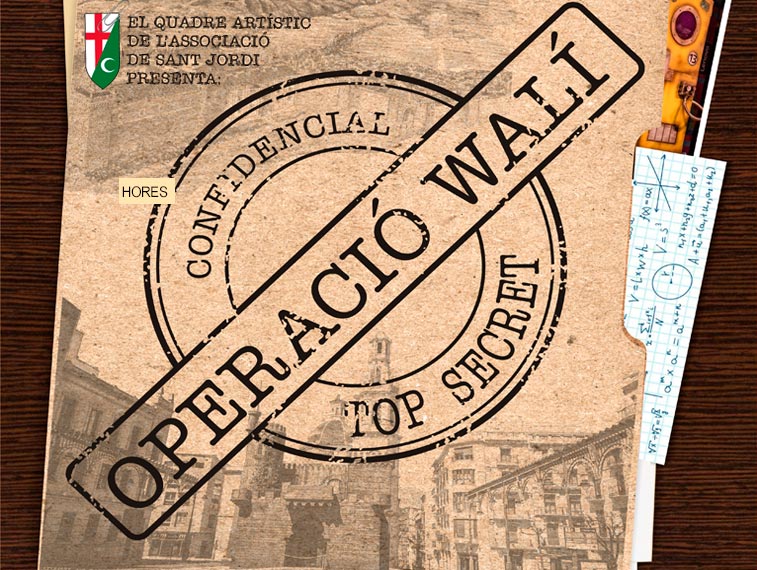 OPERACIÓ WALLI. SAINET FESTER