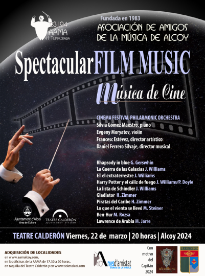 SPECTACULAR FILM MUSIC / MÚSICA DE CINE