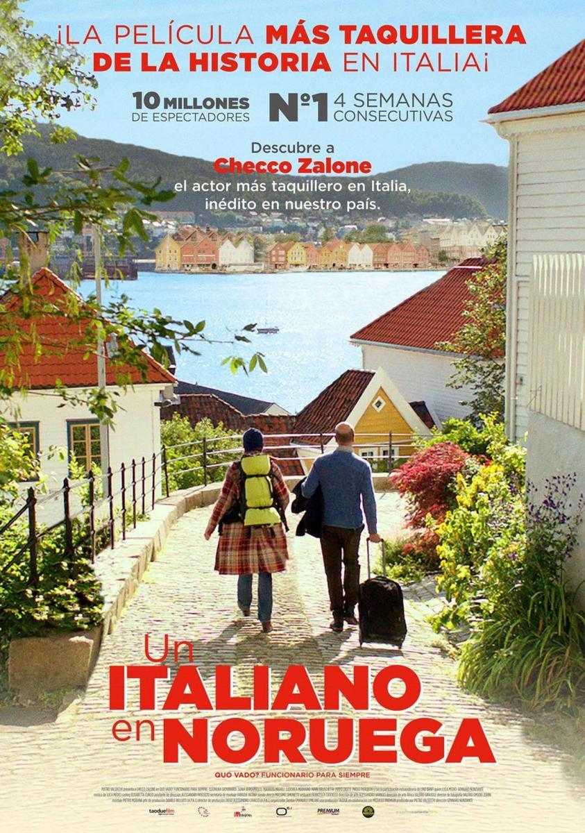 Cine en VO: UN ITALIANO EN NORUEGA (Quo vado?) en italiano con subtítulos