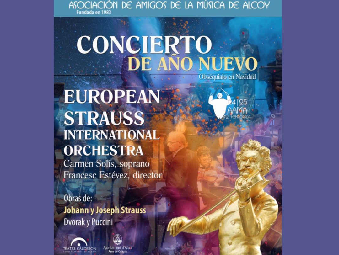 CONCIERTO DE AÑO NUEVO 2025 – EUROPEAN STRAUSS INTERNATIONAL ORCHESTRA