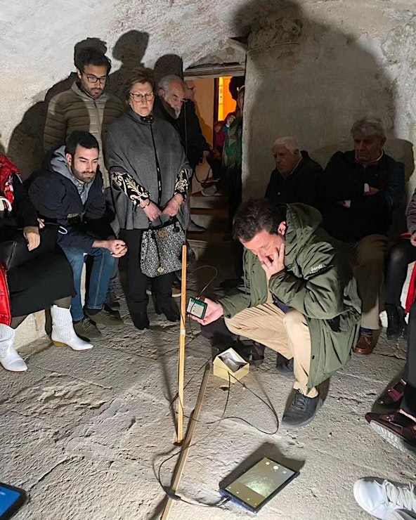 Jesuset del Miracle en Alcoy: bajada a CRIPTA y SÁBANA SANTA