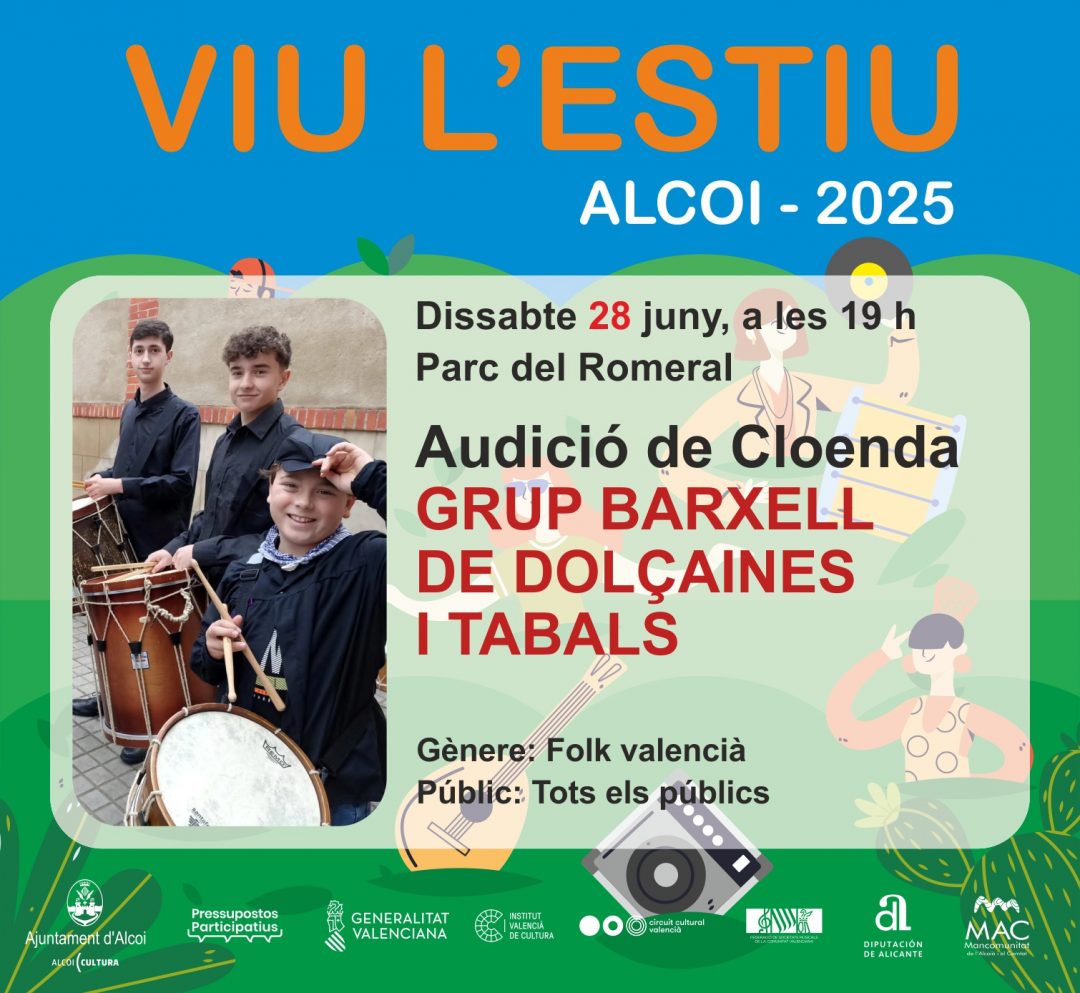 Audició de Cloenda de curs: Grup Barxell de Dolçaines i Tabals