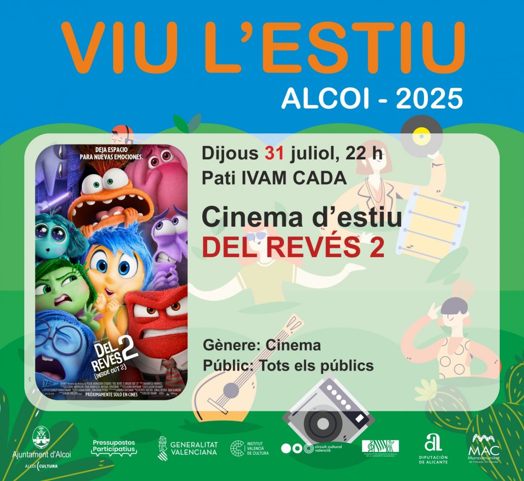 CINEMA D’ESTIU: DEL REVÉS 2