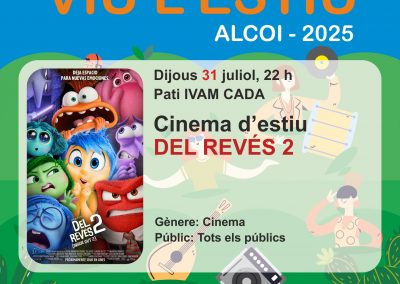 CINEMA D’ESTIU: DEL REVÉS 2