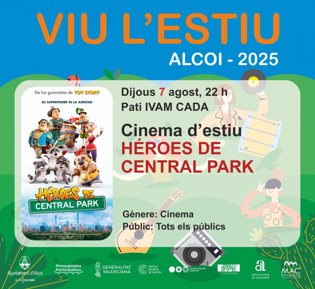 Cinema d’Estiu: HÉROES DE CENTRAL PARK