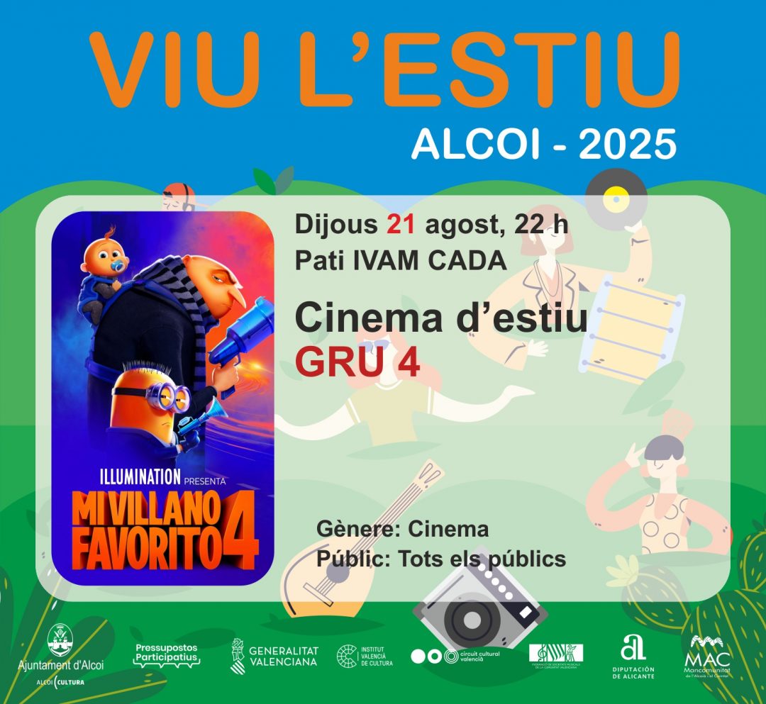 Cinema d’Estiu: GRU 4