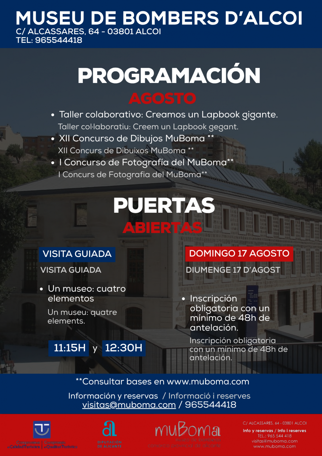 Programació d’estiu MuBoma