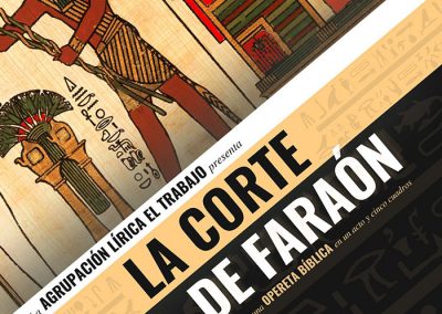 Agrupación Lírica El Trabajo: LA CORTE DE FARAÓN