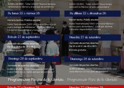 Puertas abiertas: Taller Modernista en el muBoma
