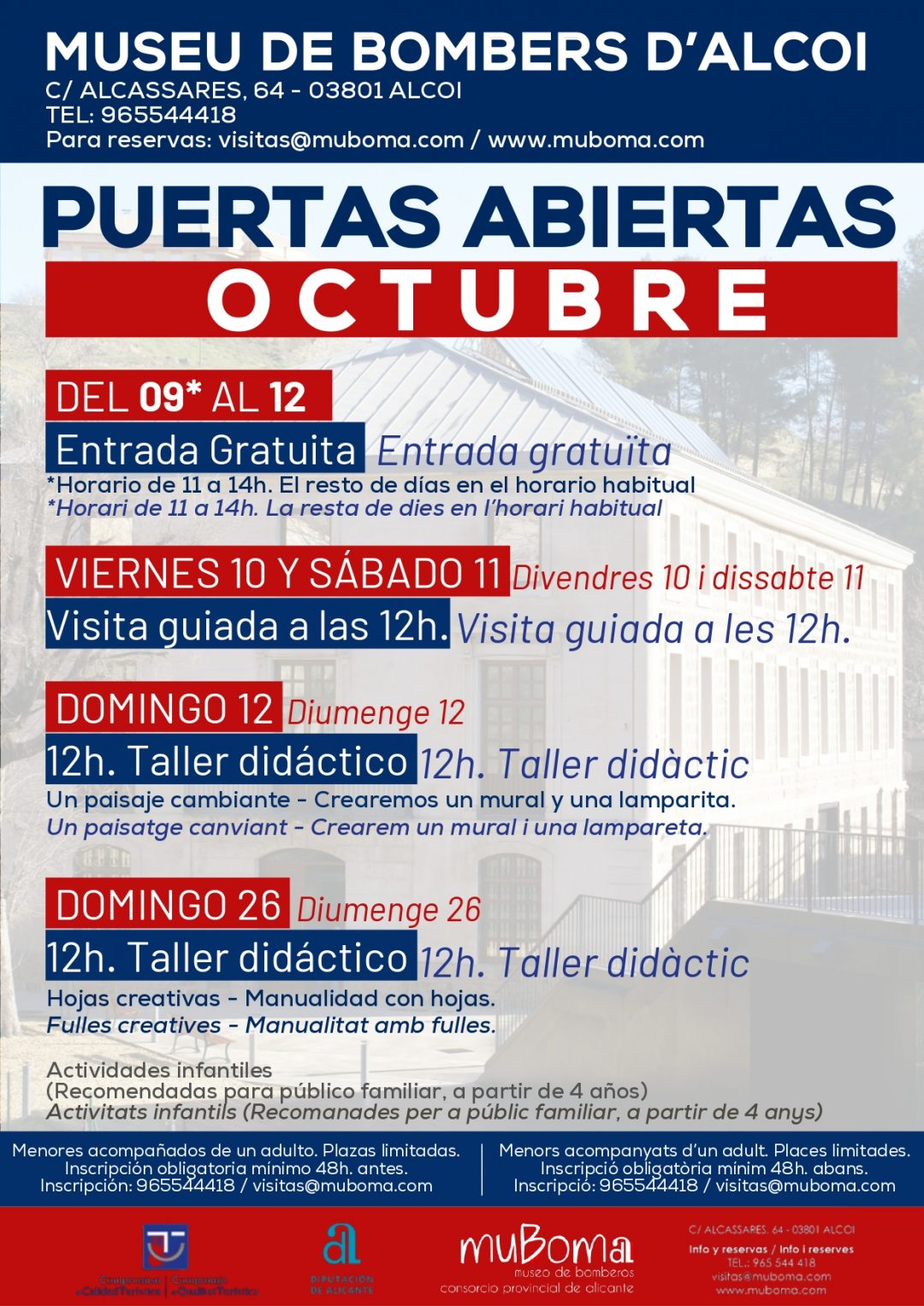Puertas abiertas: Otoño en el MuBoma