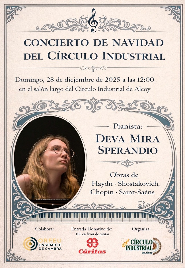 Concierto de Navidad del Círculo Industrial