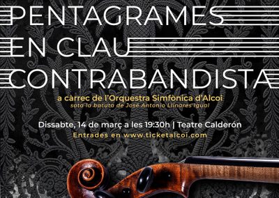 CONCERT: PENTAGRAMES EN CLAU CONTRABANDISTA