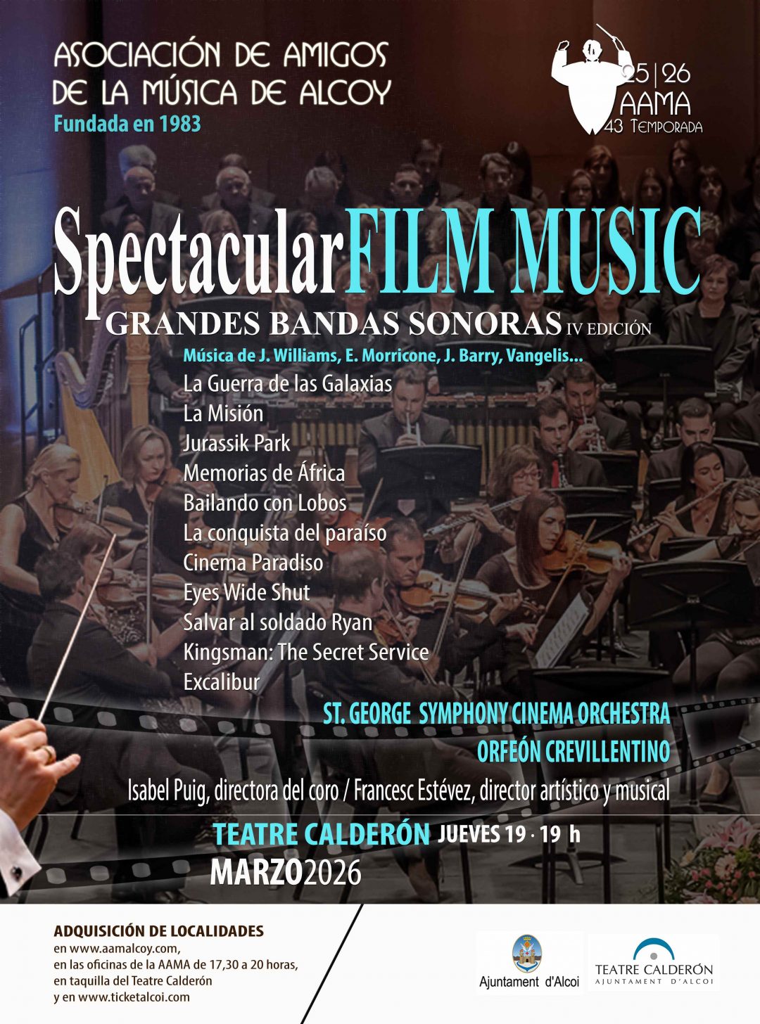 SPECTACULAR FILM MUSIC /GRANDES BANDAS SONORAS 4ª edición