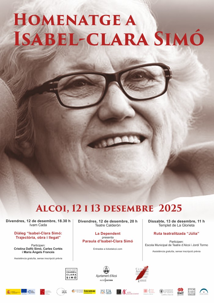 Diàleg “Isabel-Clara Simó: Trajectòria, obra i llegat”