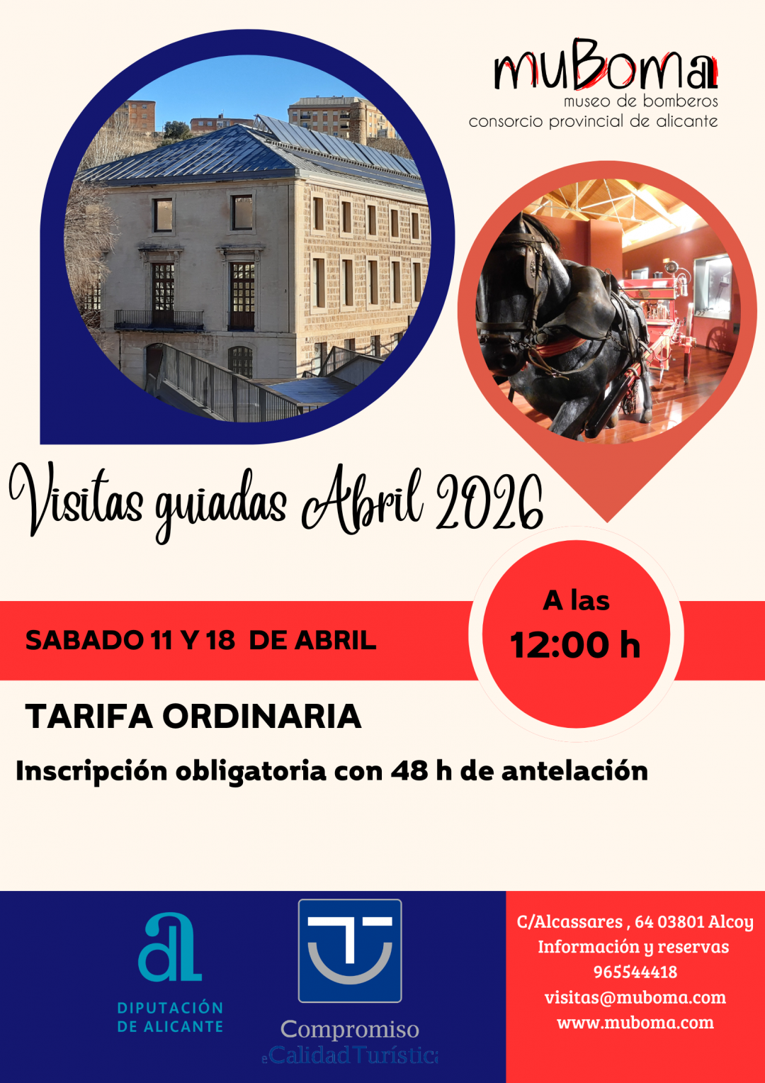 Visita guiada en el MuBoma