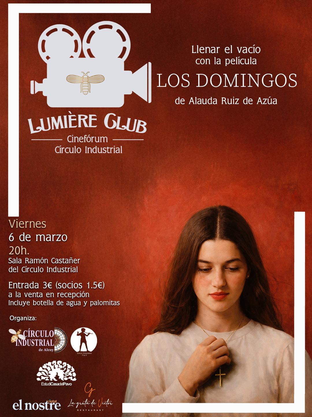 LUMIÈRE CLUB: LOS DOMINGOS