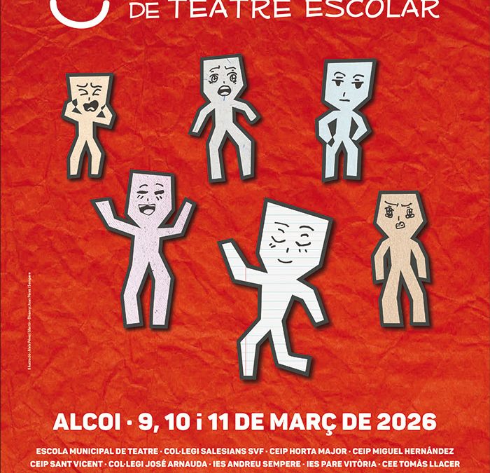 Torna la Mostra de Teatre Escolar d’Alcoi amb la participació de prop de quatre-cents alumnes