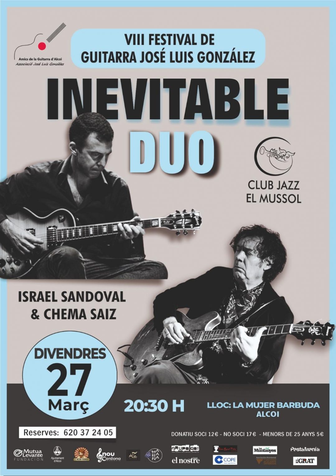 INEVITABLE DUO. VIII FESTIVAL DE GUITARRA 2026