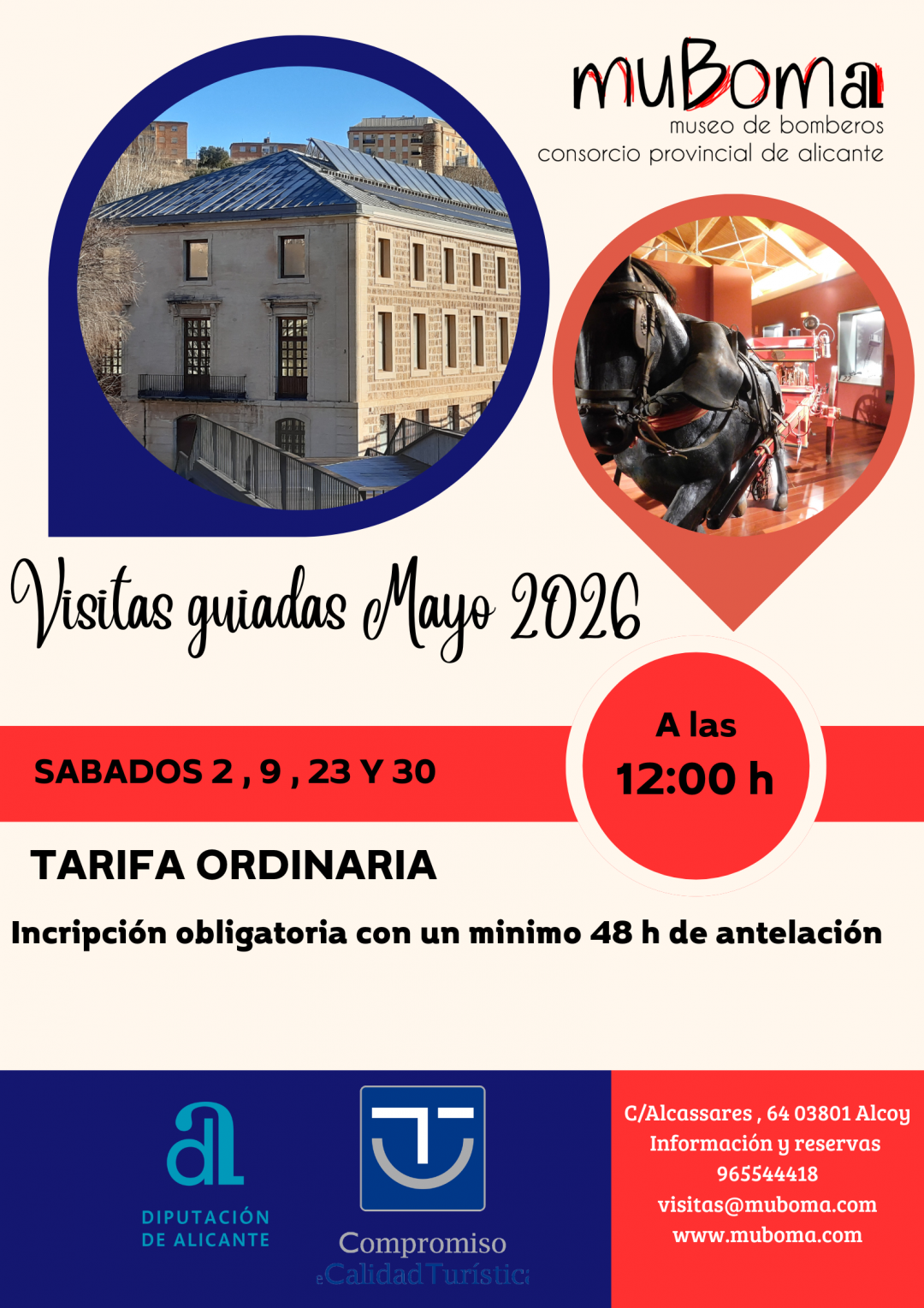 Visita guiada en el MuBoma