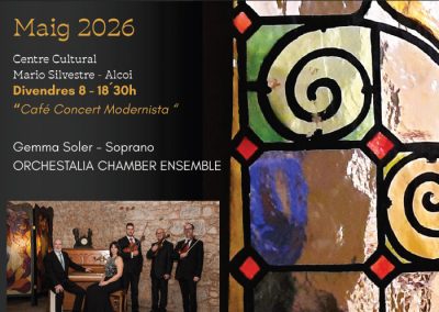 Cicle Música i Modernisme:  Orchestalia Chamber Ensemble + Gemma Soler