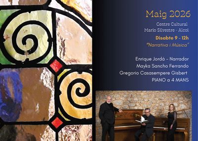 Cicle Música i Modernisme: Mayka Sancho / Gregorio Casasempere / Piano a 4 mans