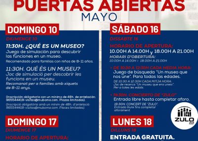 Día de los Museos: «Uniendo historias»