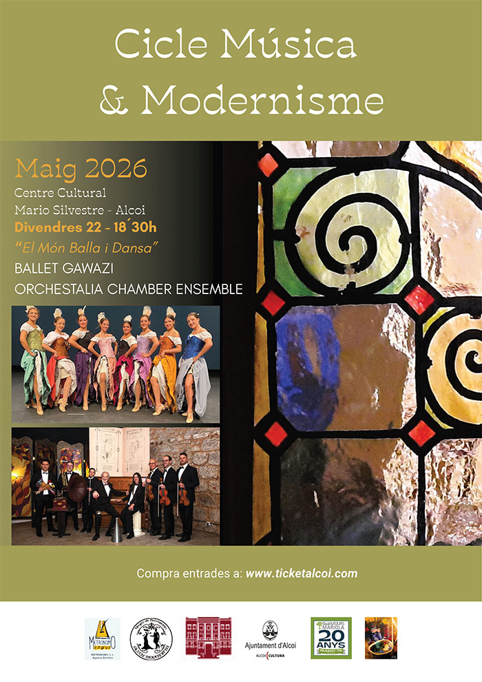 Ballet Gawazi + Orchestalia Chamber Ensemble: El Món Balla i Dansa