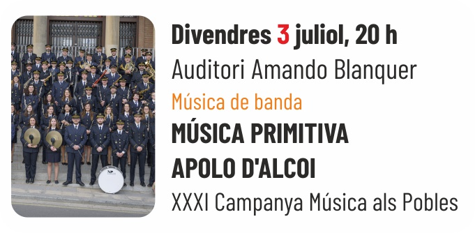 MÚSICA PRIMITIVA APOLO D'ALCOI