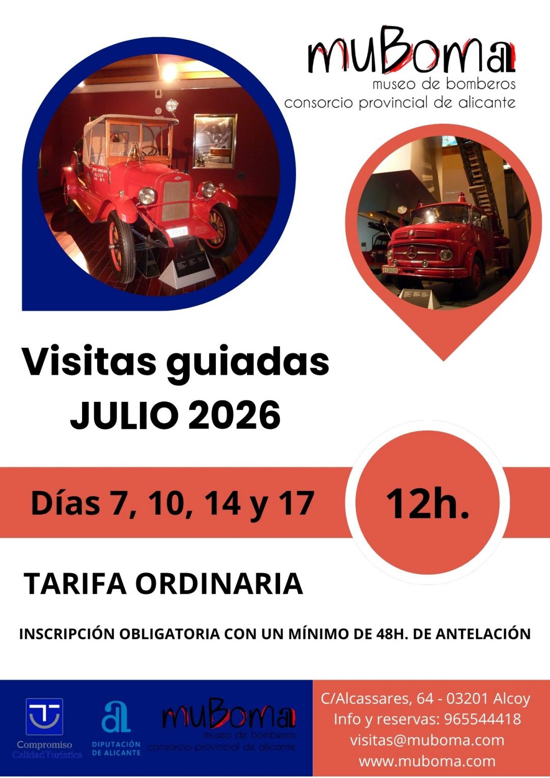 Visita guiada en el muBoma