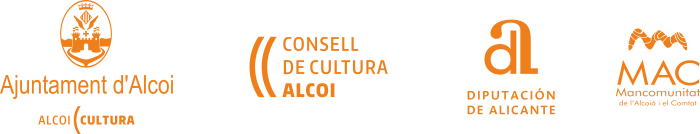 Ajuntament d'Alcoi | Consell de Cultura  d'Alcoi | Diputación de Alicante | Mancomunitat Alcoià Comtat
