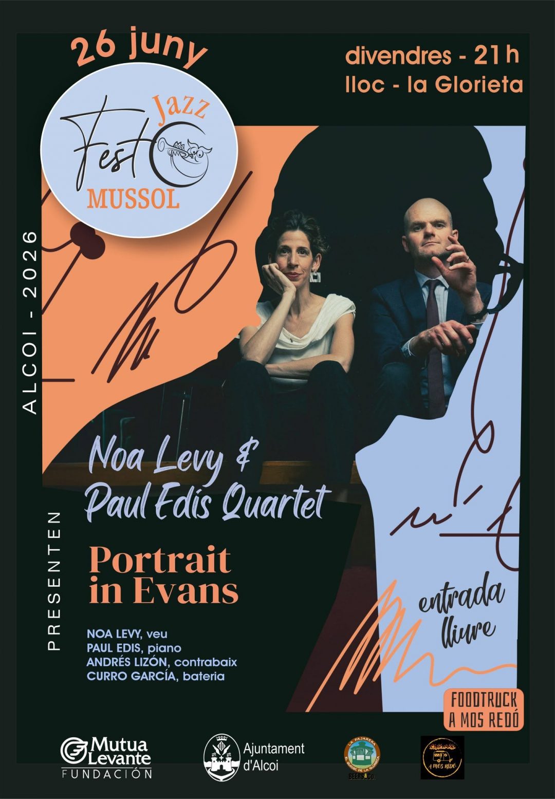 Fest Jazz El Mussol: NOA LEVY & PAUL EDIS TRIO