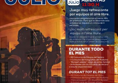 Programación de verano en el muBoma