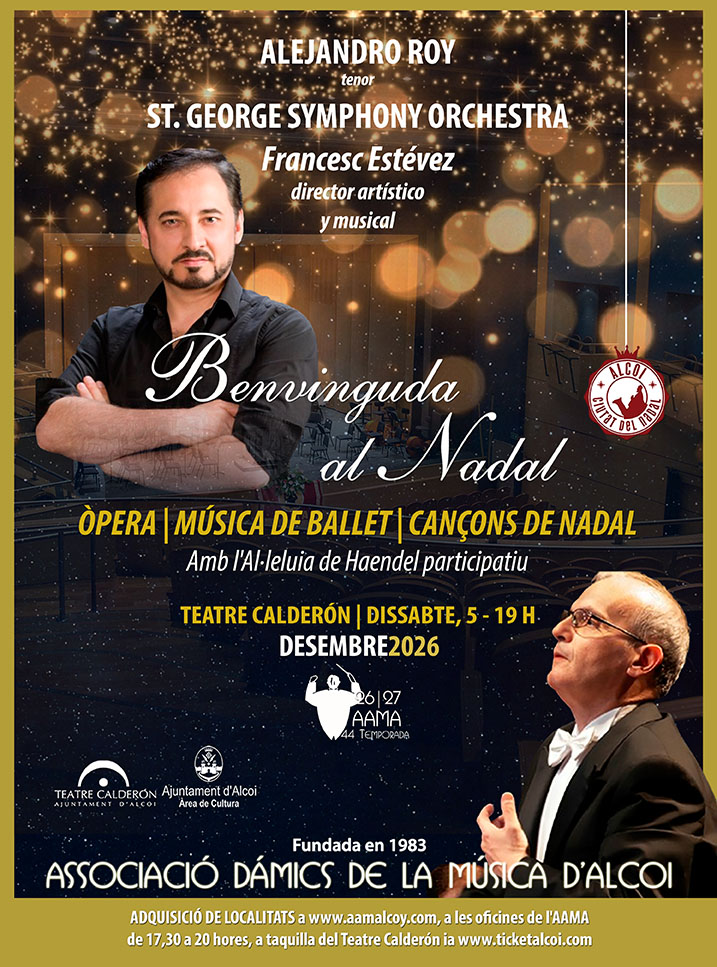ST. GEORGE SYMPHONY ORCHESTRA: BENVINGUDA  AL NADAL