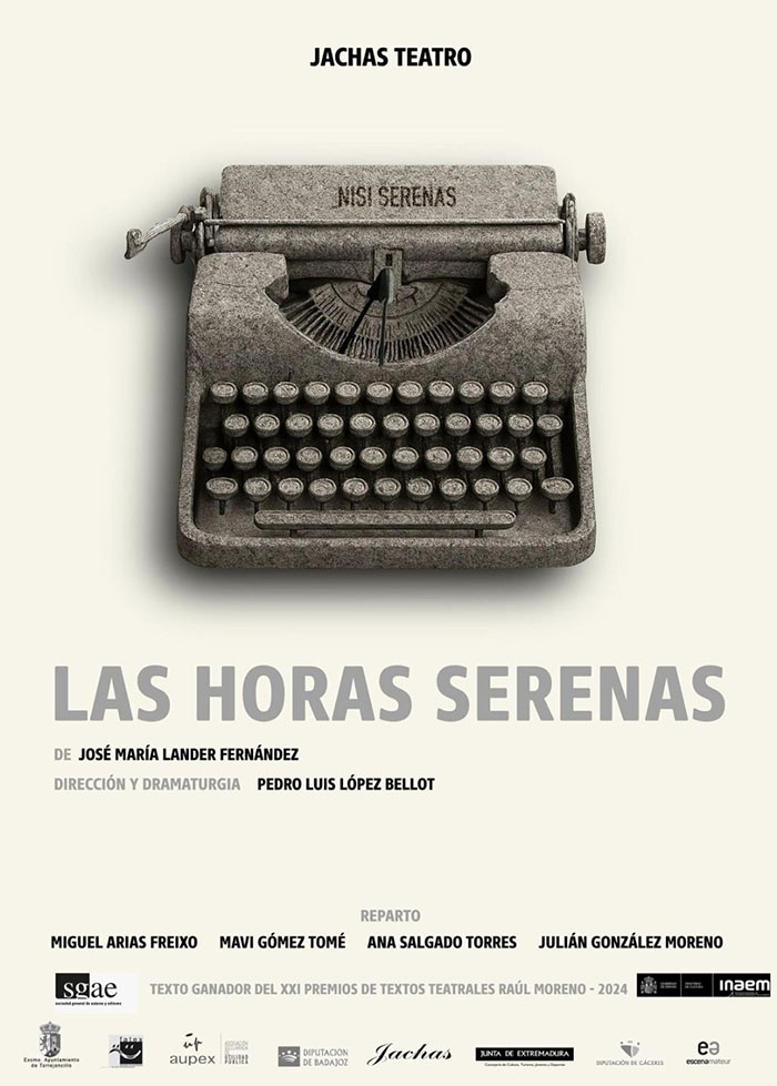 TEATRAM: JACHAS TEATRO: Las horas serenas