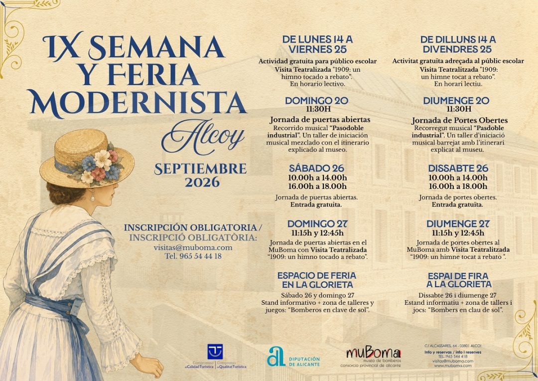 MuBoma Modernista: Recorrido musical